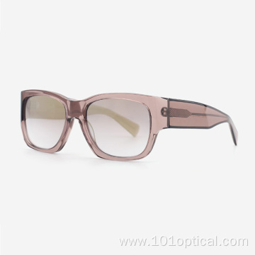 Classic Rectangle Acetate Women's Sunglasses 23A8075